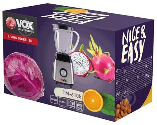 Блендер стационарный VOX Electronics TM6105 - фото 2