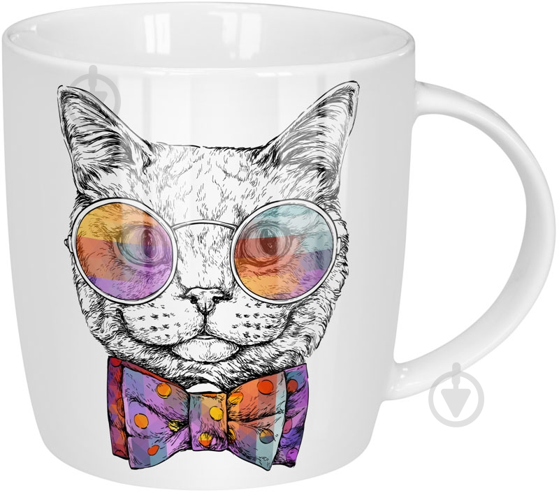 Чашка Keramia Кот 360 мл 21-279-044 - фото 1