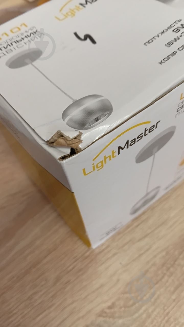 УЦЕНКА! Подвес LightMaster LLS101 СОВ 9 Вт черный (1) (УЦ №3733) - фото 4