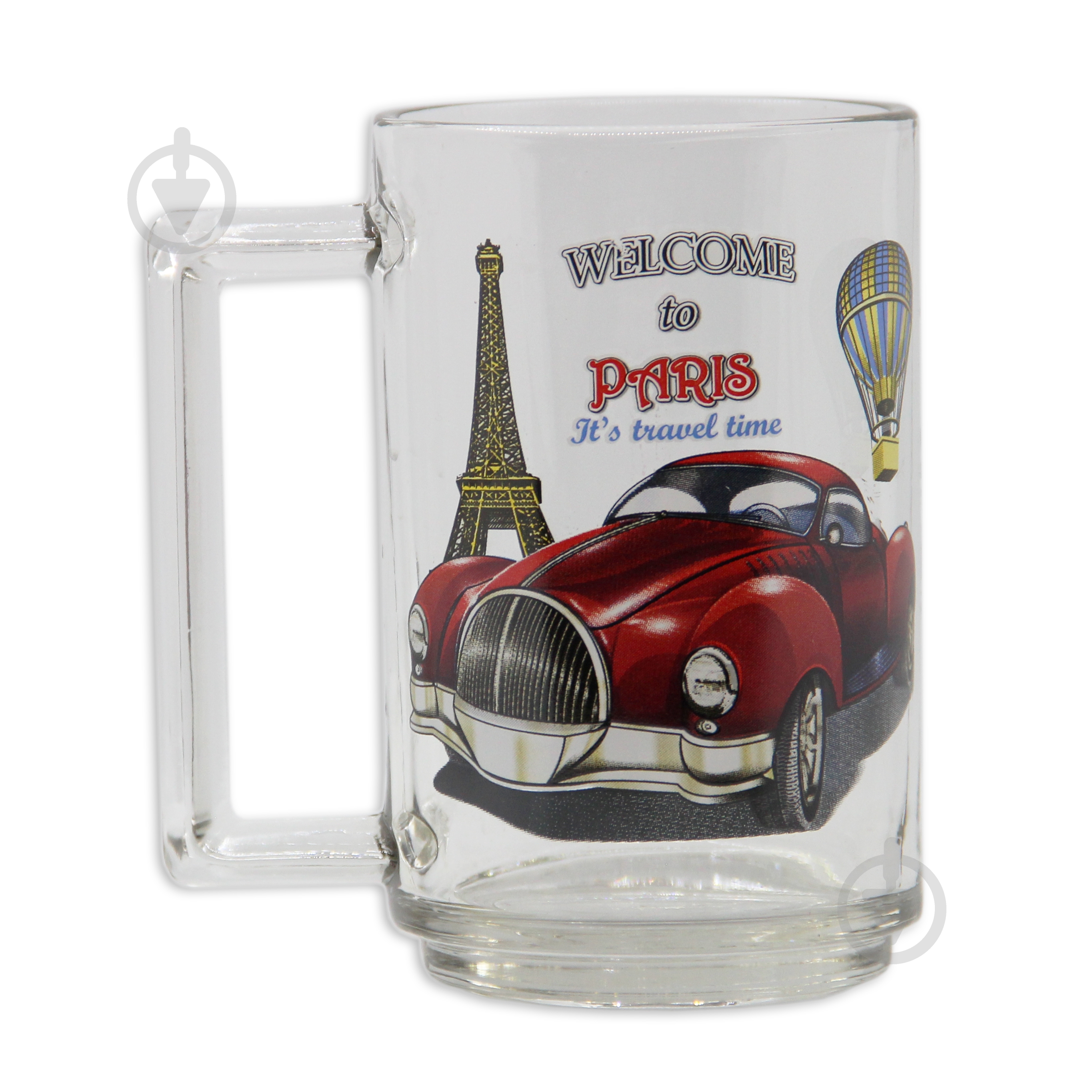 Чашка Galleryglass Berlin Garage Welcome to Paris 330 мл - фото 1 Чашка Galleryglass Berlin Garage Welcome to Paris 330 мл - фото 1