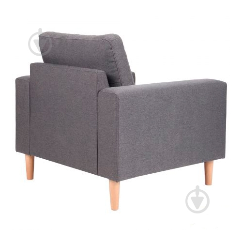 Крісло AMF Art Metal Furniture Monet Саванна Нова Dk. Grey 14 сірий - фото 3