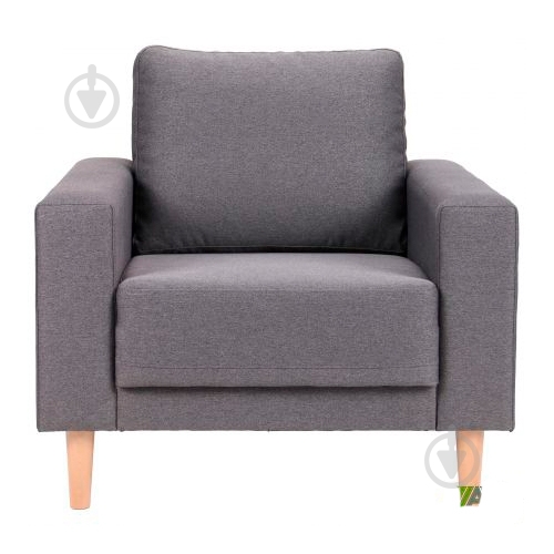 Крісло AMF Art Metal Furniture Monet Саванна Нова Dk. Grey 14 сірий - фото 2
