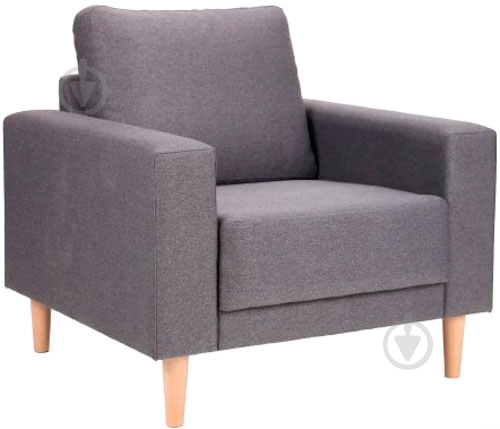 Крісло AMF Art Metal Furniture Monet Саванна Нова Dk. Grey 14 сірий - фото 1