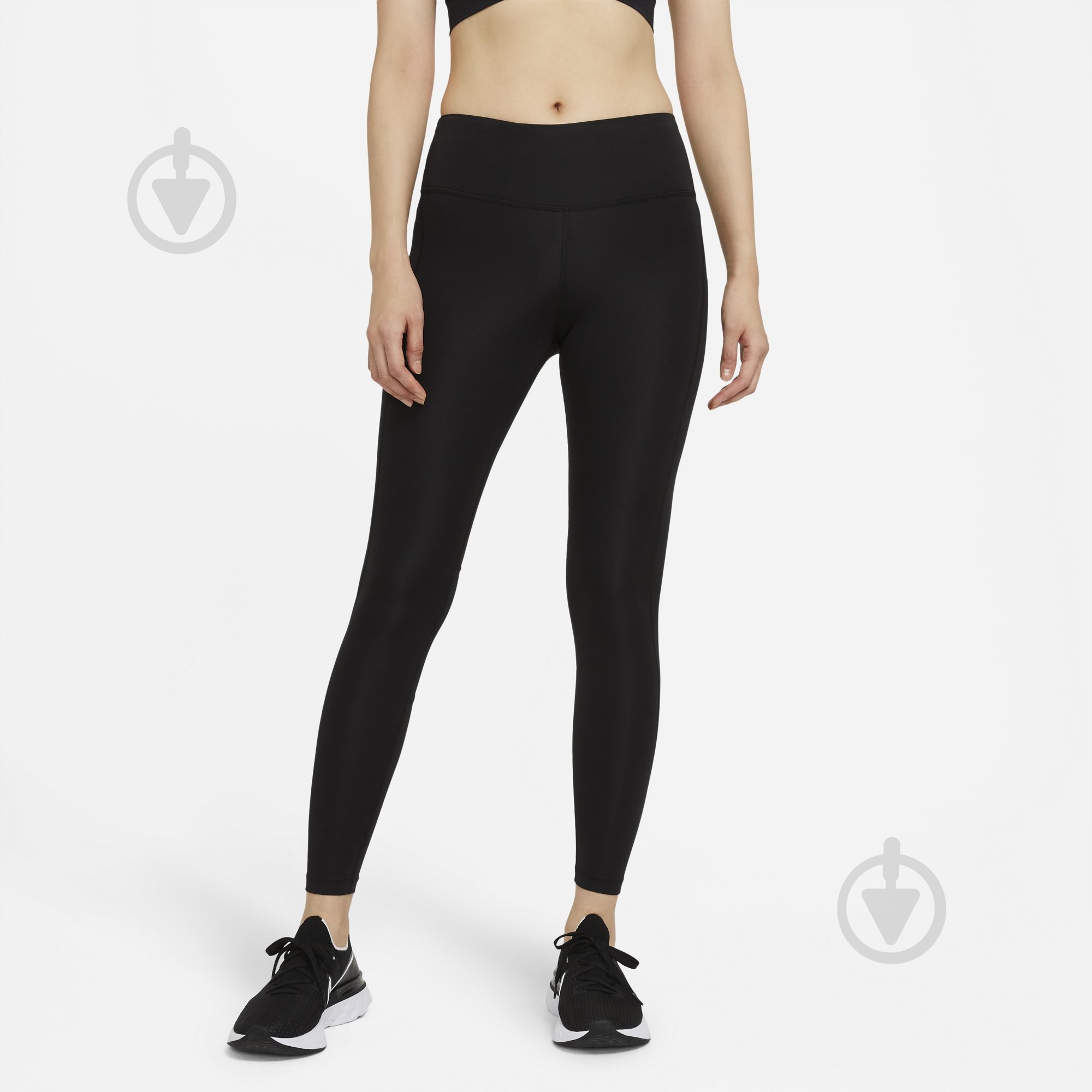 Лосины Nike W NK DF FAST TGHT CZ9240-010 р.S черный - фото 1