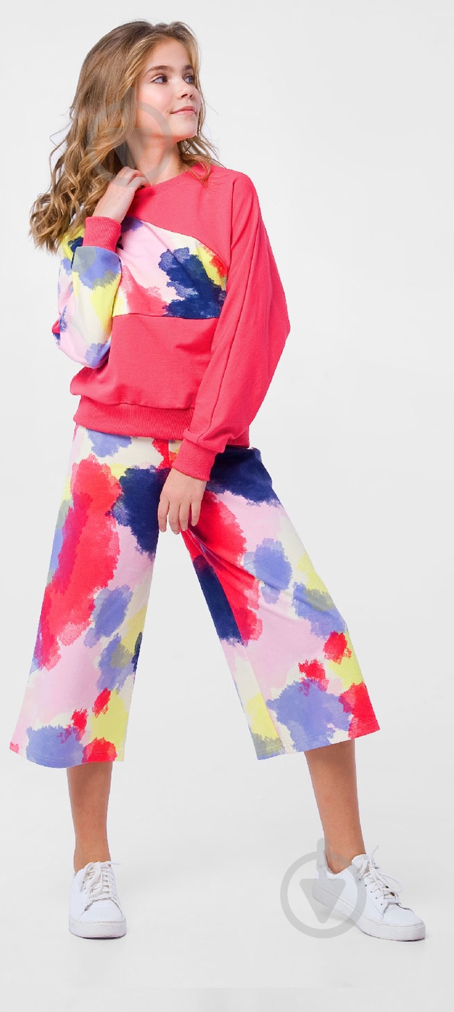 Штани для дівчаток Smil Малюнок р.152 мульті 115471 - фото 1