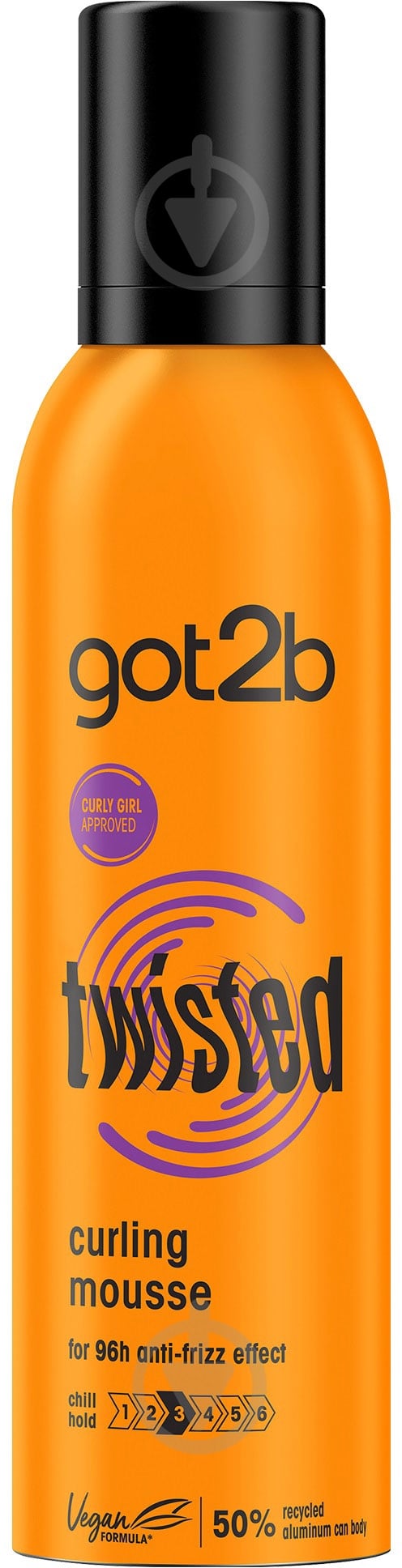 Мусс для волос Schwarzkopf Got2b Twisted 250 мл - фото 1