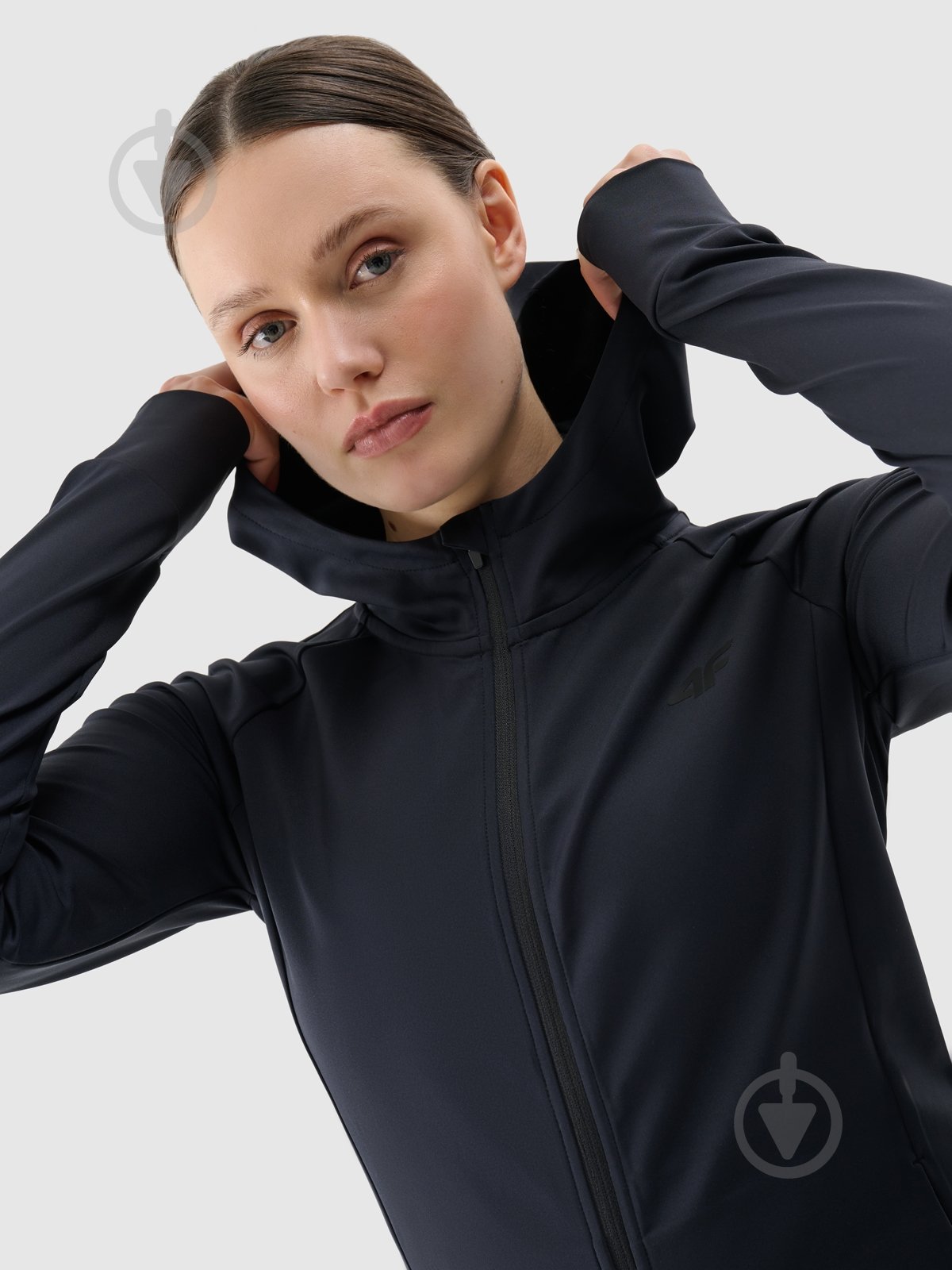 Джемпер 4F SWEATSHIRT FNK F467 4FRSS25TFSWF467-20S р.S чорний - фото 2