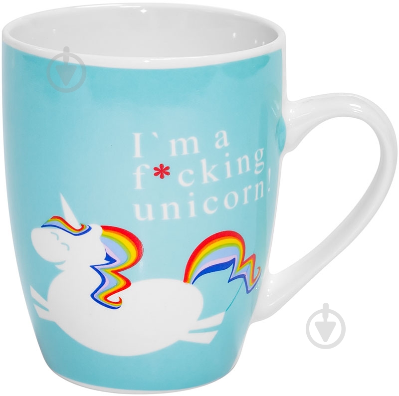 Чашка Keramia Единорог 360 мл 21-279-012 - фото 1