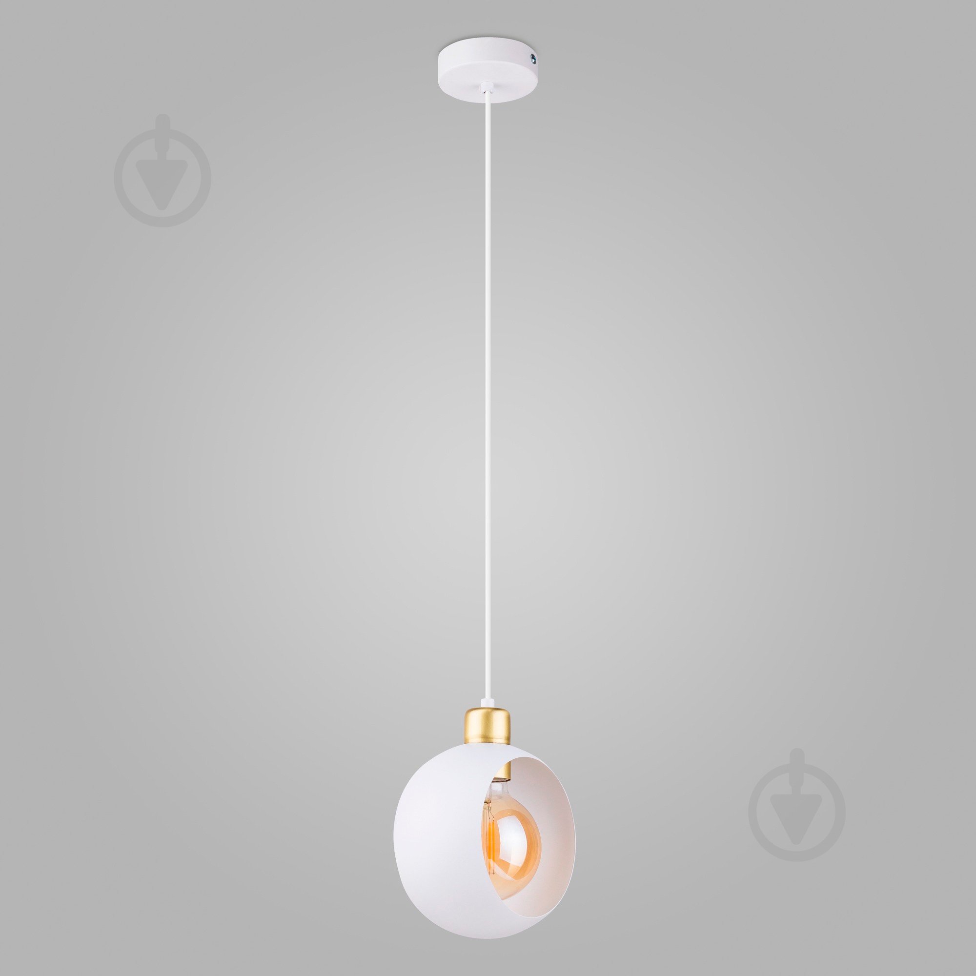 Підвіс TK Lighting CYKLOP 1PL 1x60 Вт E27 білий 2741 - фото 2 Підвіс TK Lighting CYKLOP 1PL 1x60 Вт E27 білий 2741 - фото 2