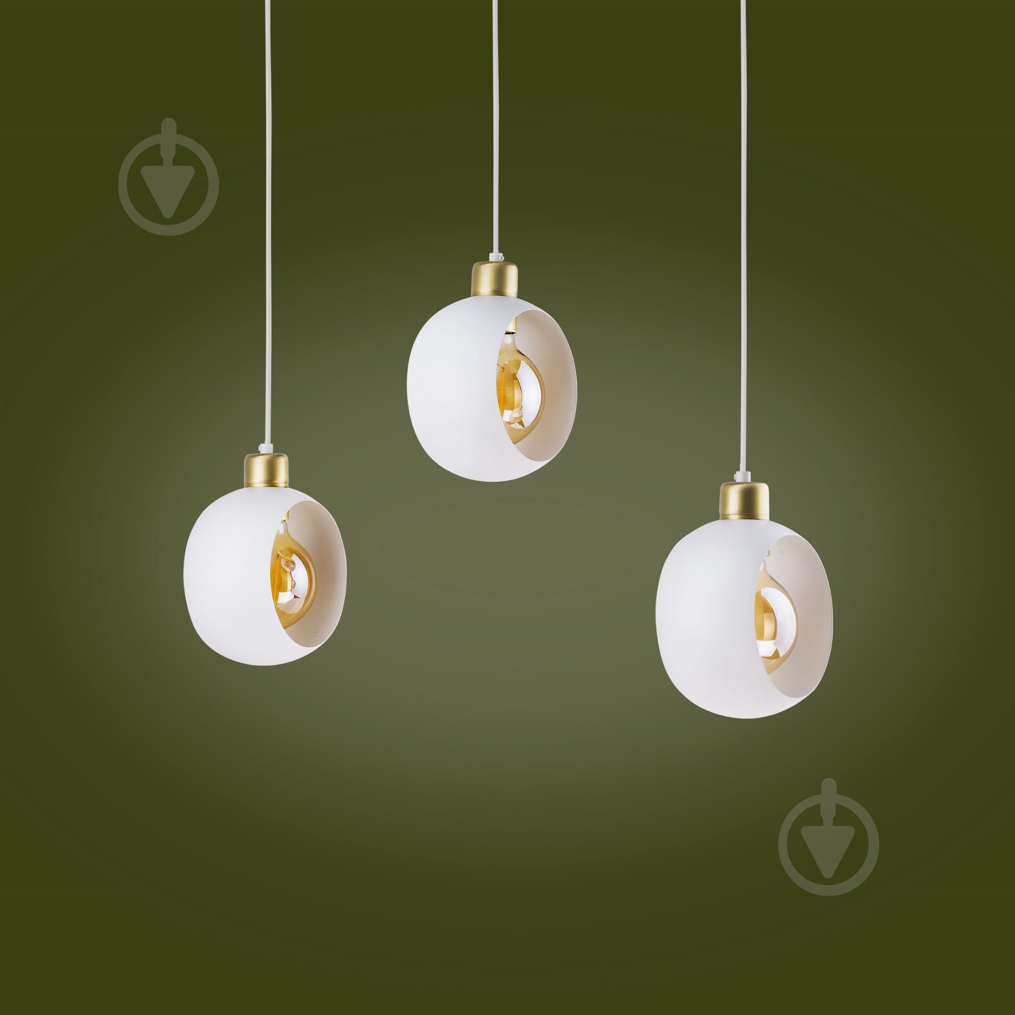 Подвес TK Lighting Cyklop 3x60 Вт E27 белый 2743 - фото 4 Подвес TK Lighting Cyklop 3x60 Вт E27 белый 2743 - фото 4