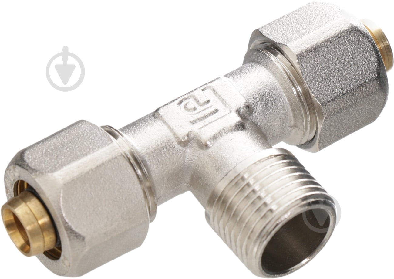 Тройник комбинированный наружная FADO S.r.l 16х1/2"х16 RFT21 - фото 2