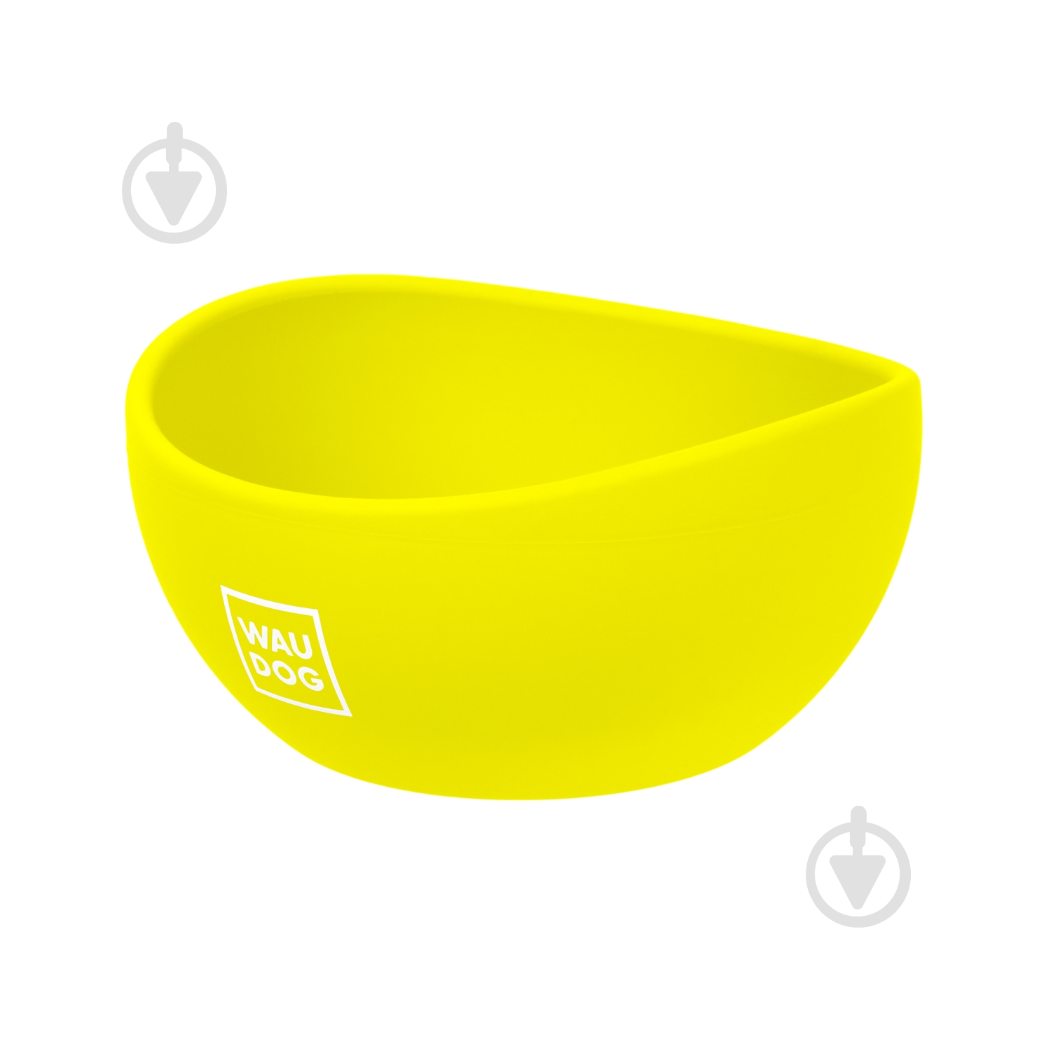 Миска WAUDOG Silicone жовта - фото 3 Миска WAUDOG Silicone жовта - фото 3