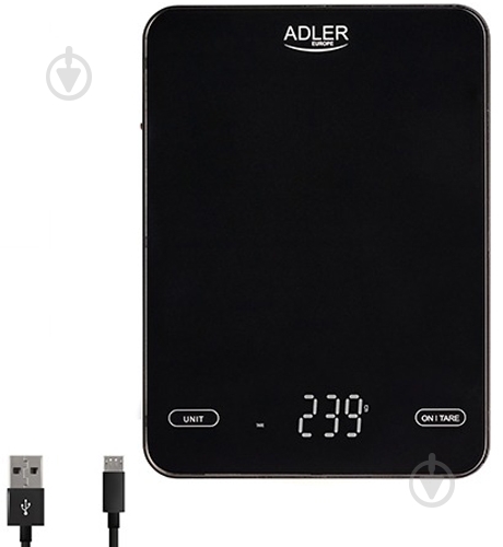 Весы кухонные Adler AD-3177B - фото 2