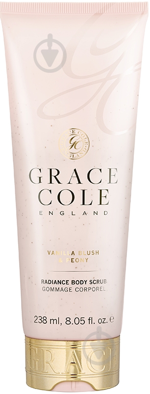 Скраб для тела GRACE COLE Vanilla Blush&Peony 238 мл - фото 1 Скраб для тела GRACE COLE Vanilla Blush&Peony 238 мл - фото 1