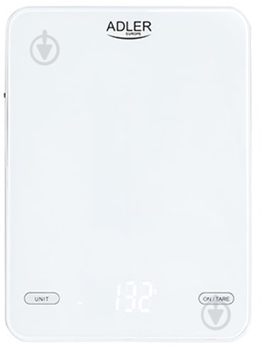 Весы кухонные Adler AD-3177W - фото 1
