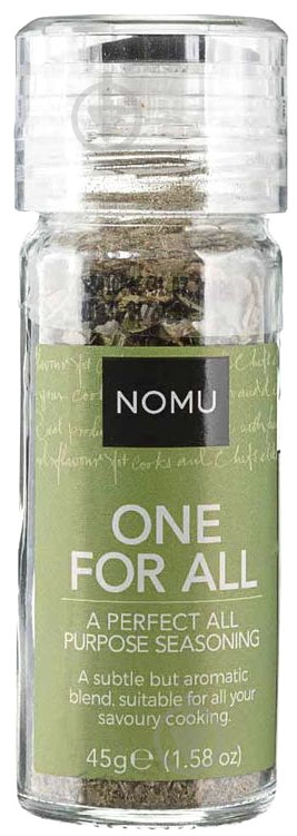 Смесь специй One for All в мельницу 45 г Nomu (41704) - фото 1 Смесь специй One for All в мельницу 45 г Nomu (41704) - фото 1