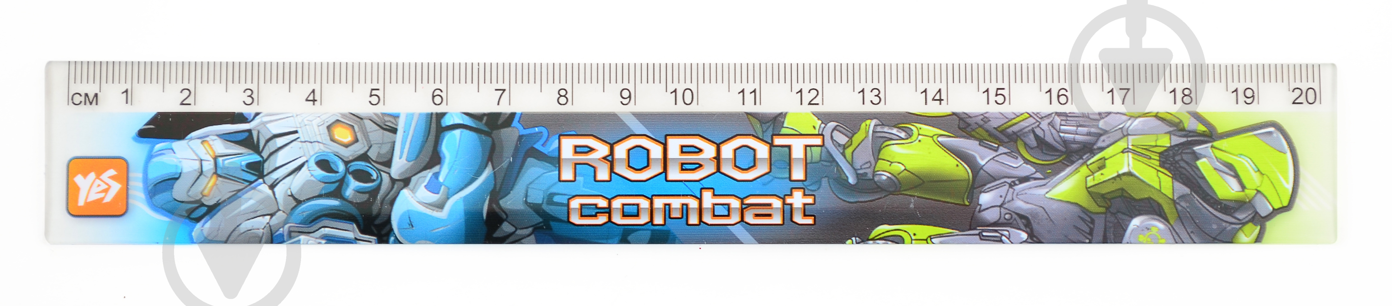 Лінійка вимірювальна Cyber-dron 20 см YES - фото 1 Лінійка вимірювальна Cyber-dron 20 см YES - фото 1