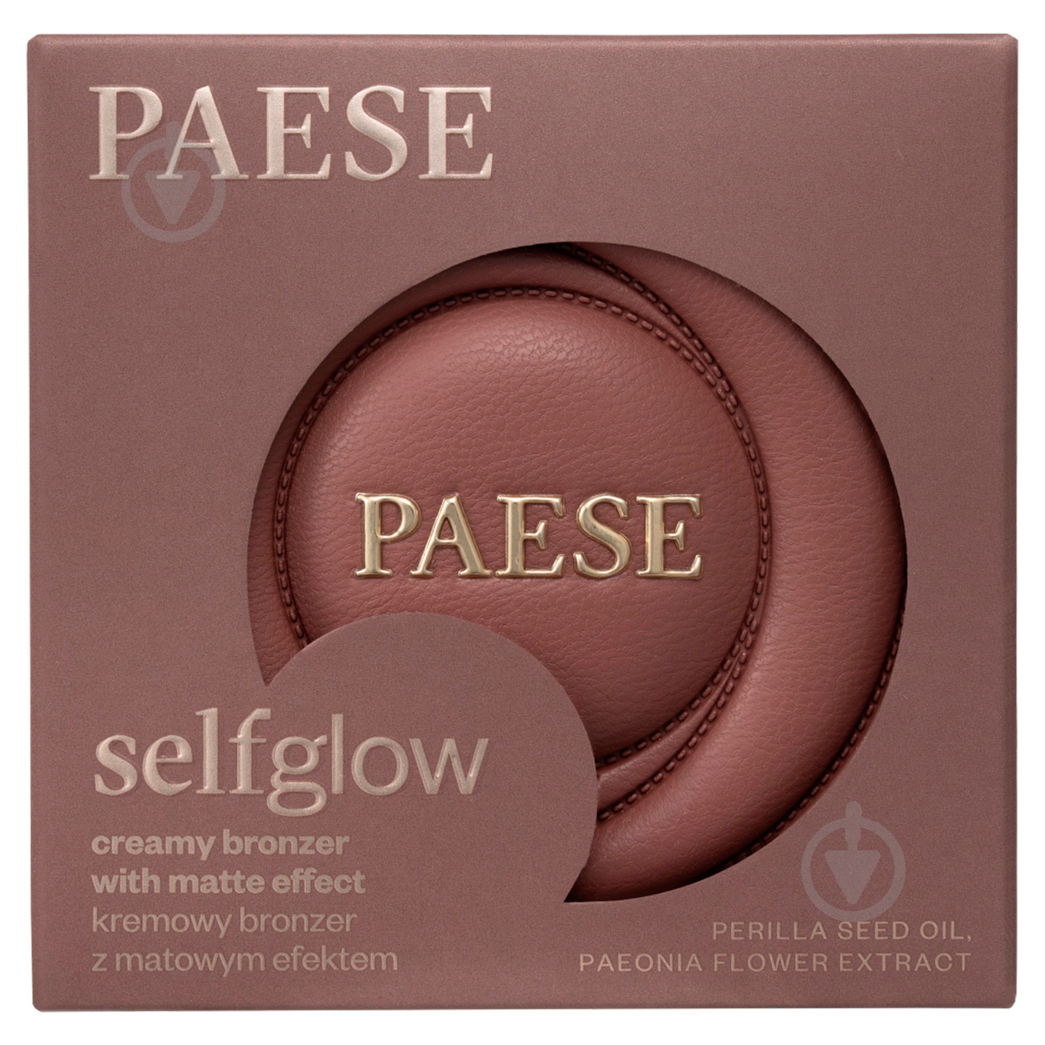 Бронзер PAESE Selfglow Creamy Matte effect 01 Velvet Tan 8 г - фото 5