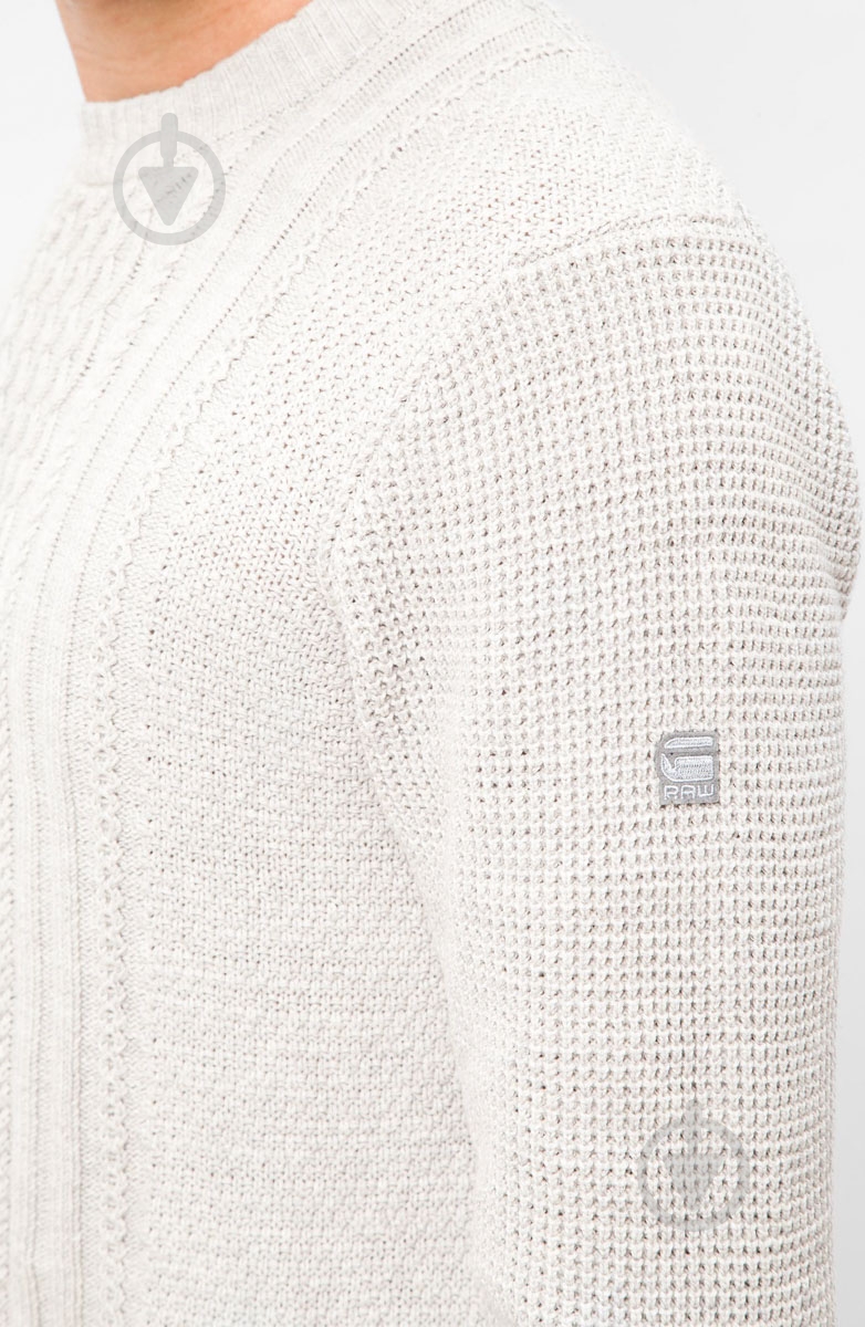 Джемпер G-Star RAW Affni cable r knit l D07532,9187-906 р. S серый - фото 5