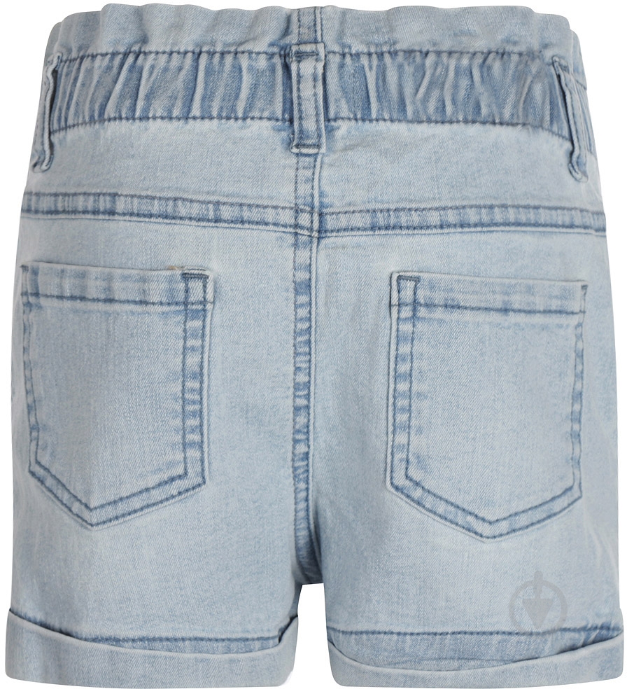 Шорты для девочек NWM джинсовые slim р.140 Голубой джинс R50015-1 - фото 2 Шорты для девочек NWM джинсовые slim р.140 Голубой джинс R50015-1 - фото 2