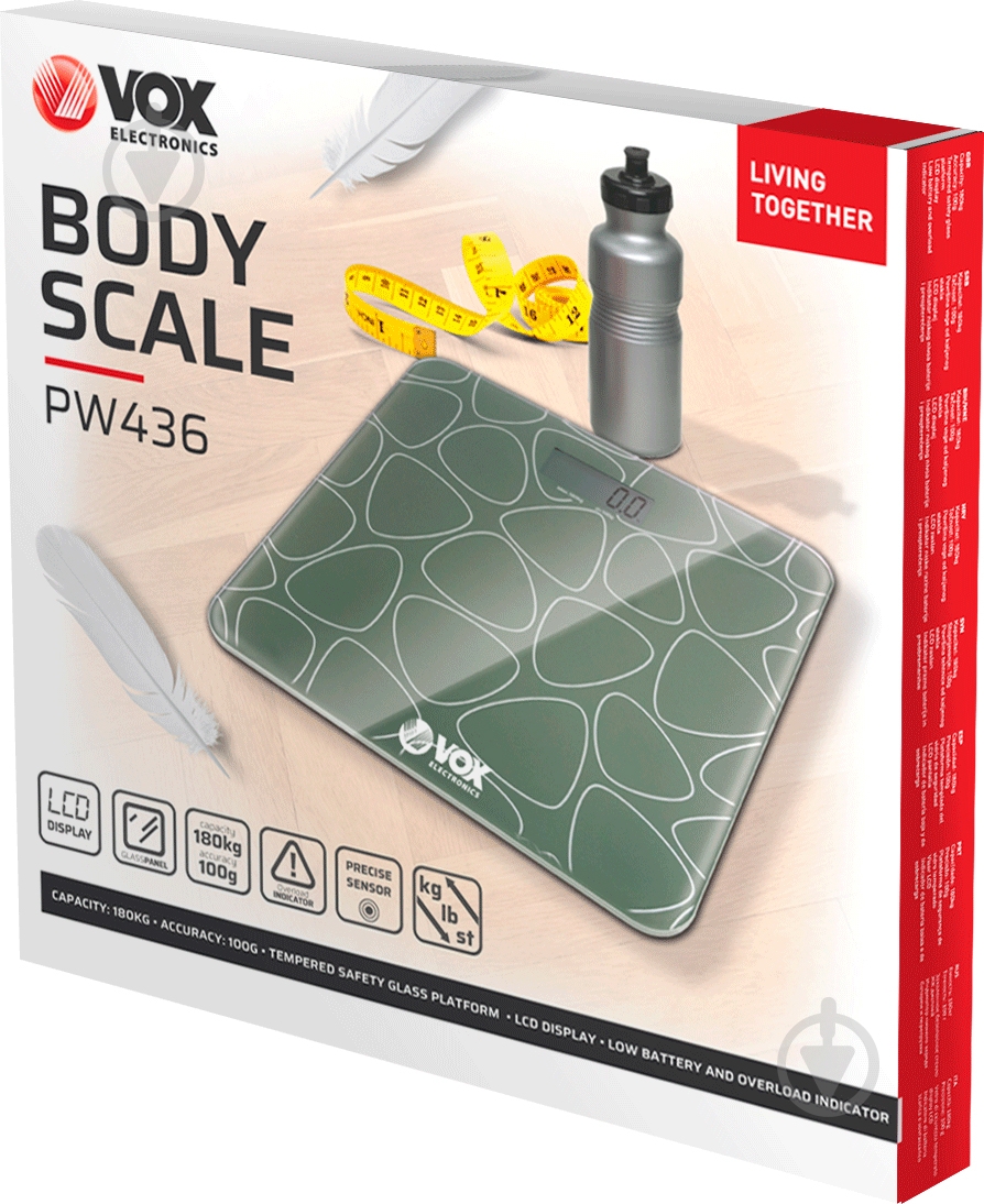 Весы напольные VOX Electronics PW436 - фото 2
