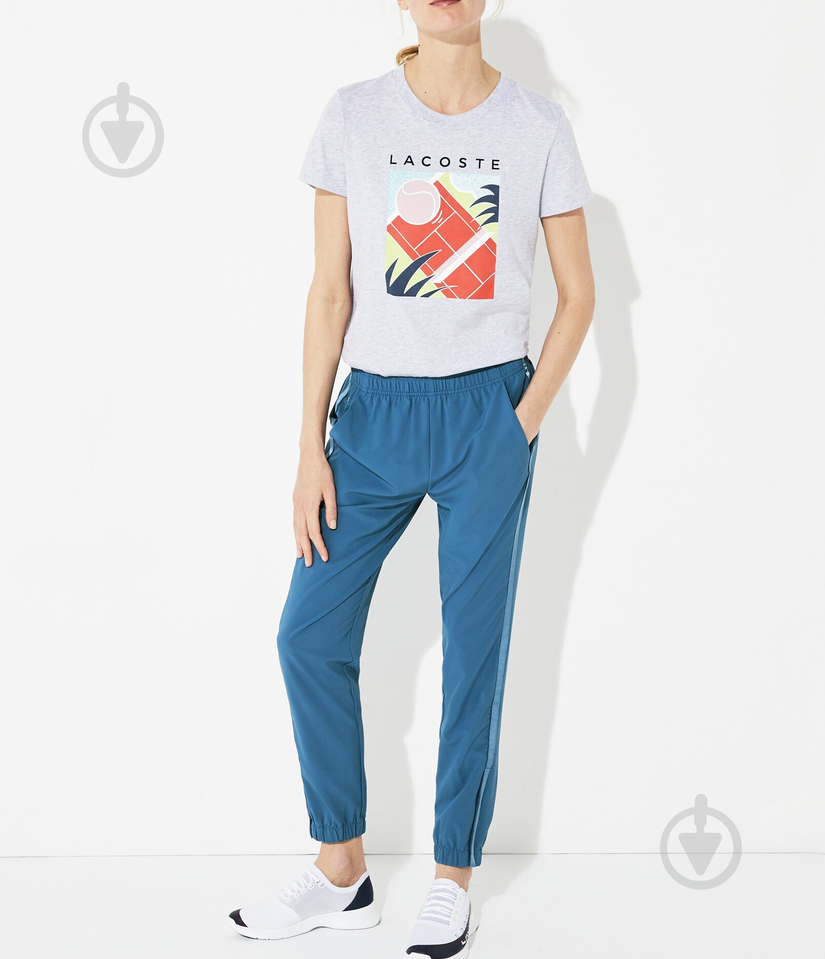 Брюки Lacoste XF3540A08 р. 42 синий - фото 2 Брюки Lacoste XF3540A08 р. 42 синий - фото 2