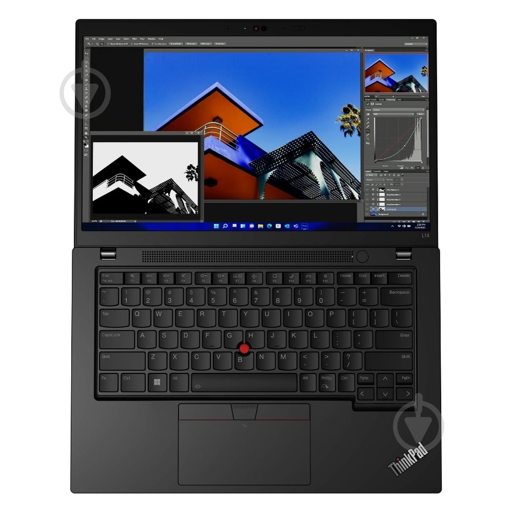 Ноутбук Lenovo ThinkPad L14 Gen 4 14" (21H5000GRA) thunder black - фото 5 Ноутбук Lenovo ThinkPad L14 Gen 4 14" (21H5000GRA) thunder black - фото 5