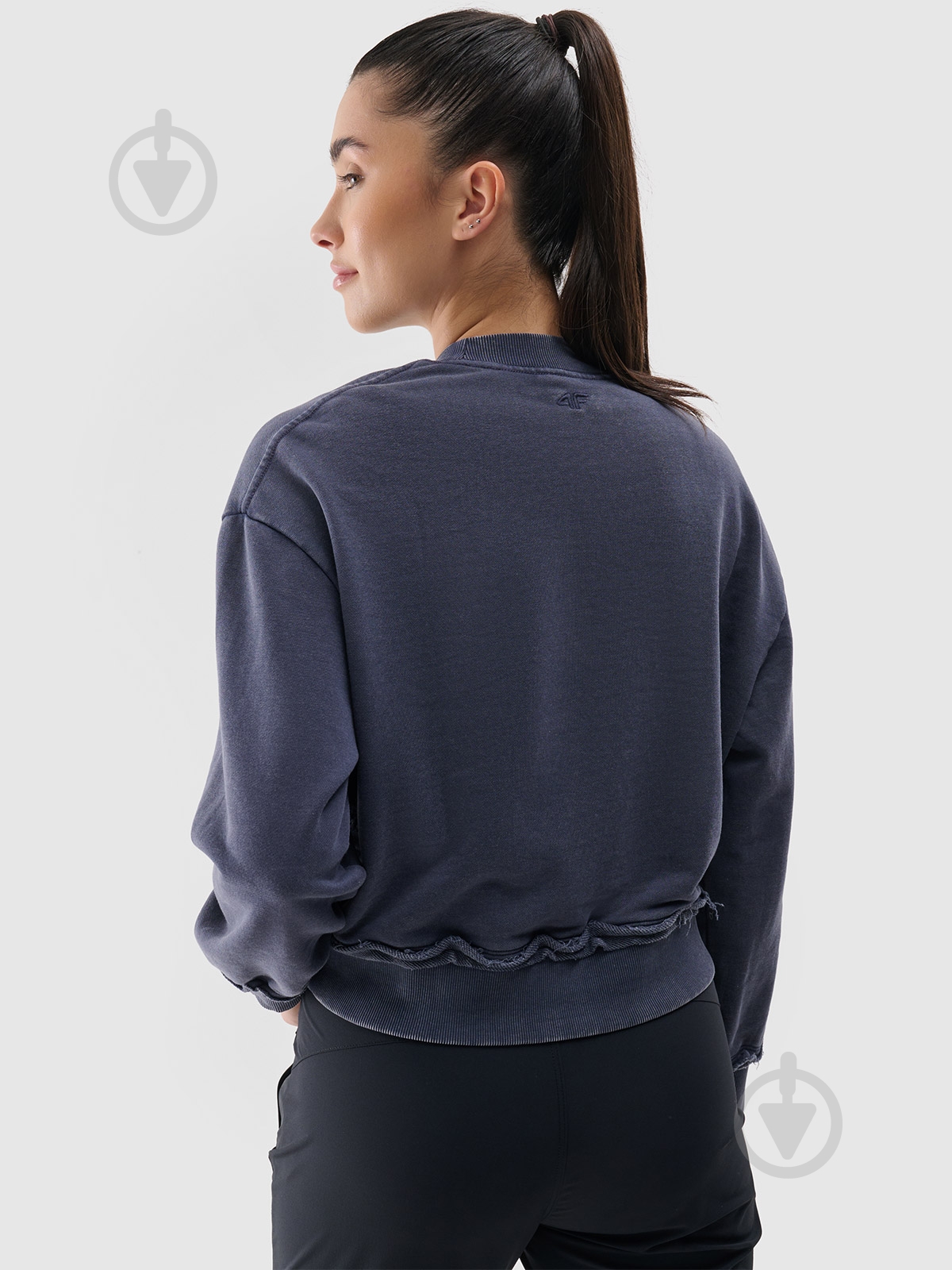 Свитшот 4F SWEATSHIRT F1742 4FWSS25TSWSF1742-22S р.XL синий - фото 4 Свитшот 4F SWEATSHIRT F1742 4FWSS25TSWSF1742-22S р.XL синий - фото 4