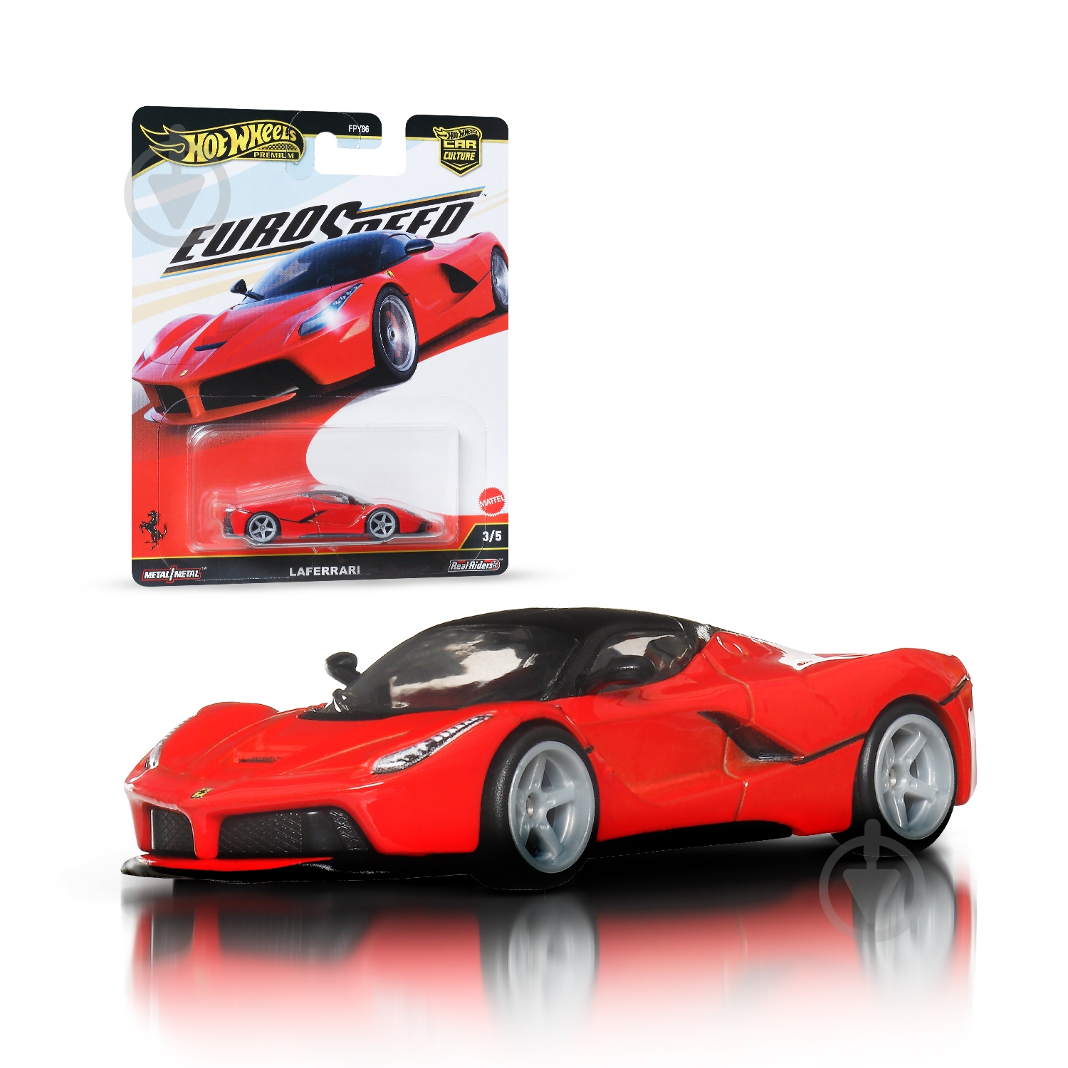 ᐉ Машинка Hot Wheels Коллекционная модель LA Ferrari серии «Car