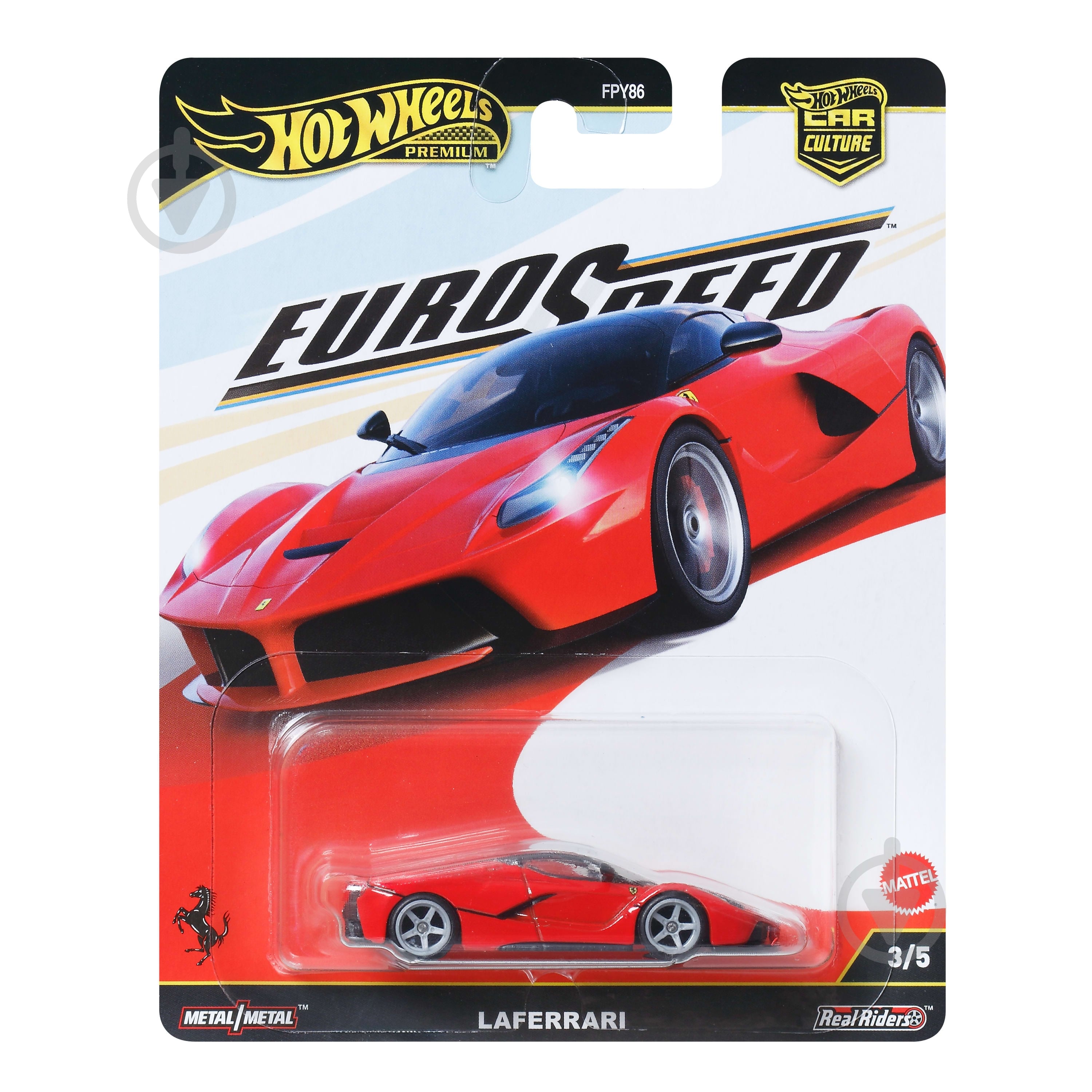 ᐉ Машинка Hot Wheels Коллекционная модель LA Ferrari серии «Car