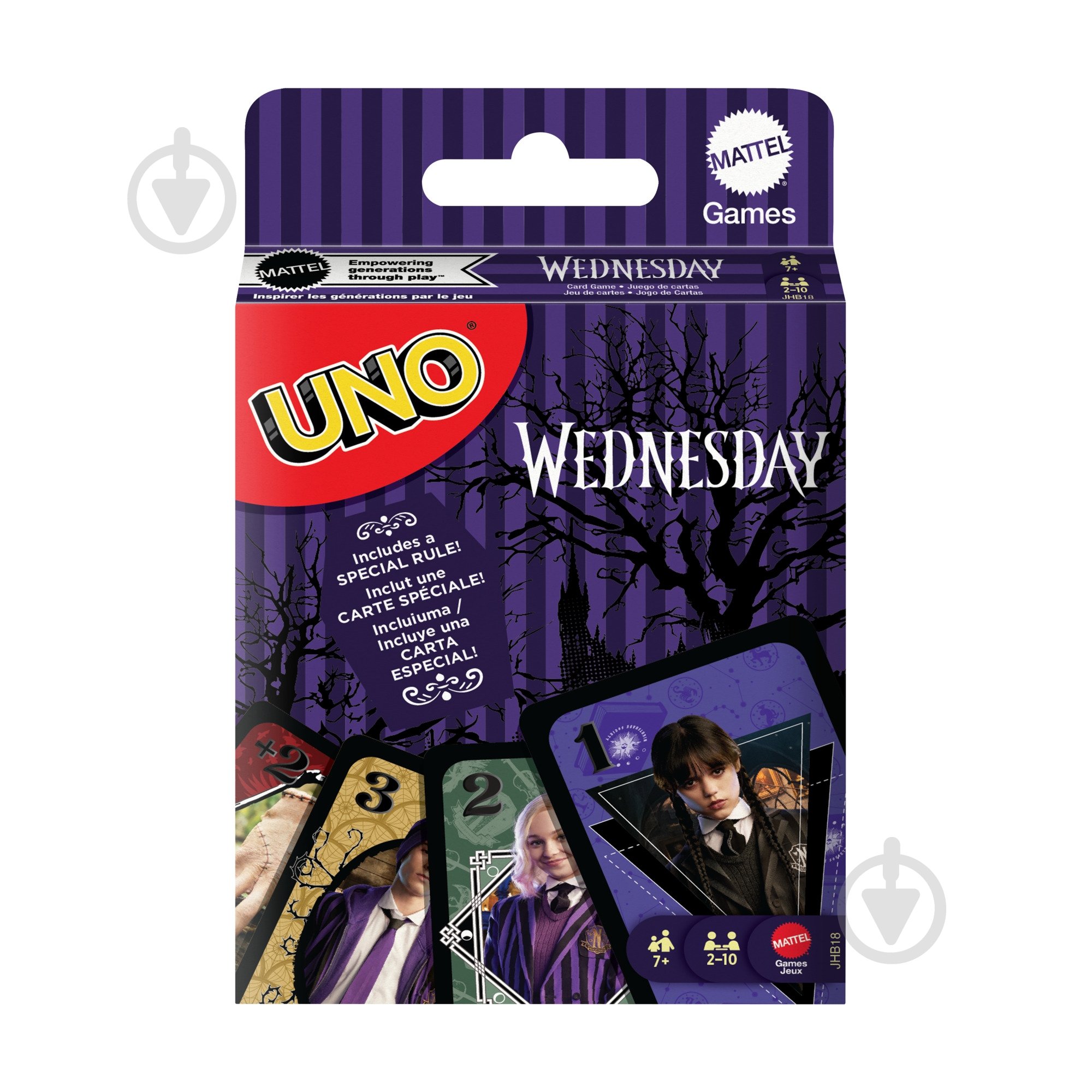 Игра настольная Uno «Wednesday» JHB18 - фото 6