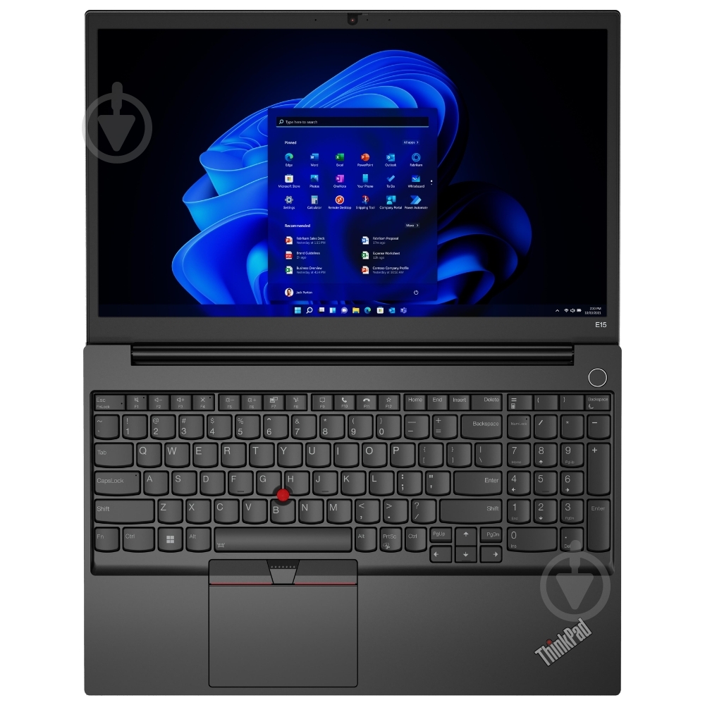 Ноутбук Lenovo ThinkPad E15 Gen 4 15,6" (21E60063RA) black - фото 5