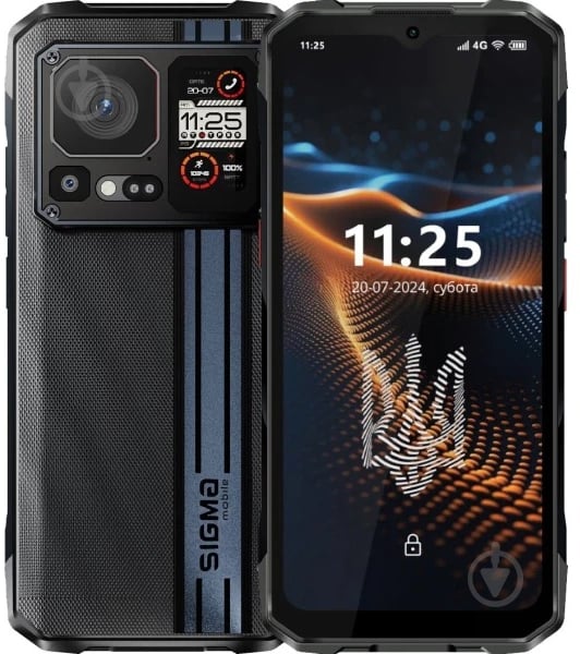 Смартфон Sigma mobile X-treme PQ58 12/256GB black (X-treme PQ58 Black) - фото 1 Смартфон Sigma mobile X-treme PQ58 12/256GB black (X-treme PQ58 Black) - фото 1