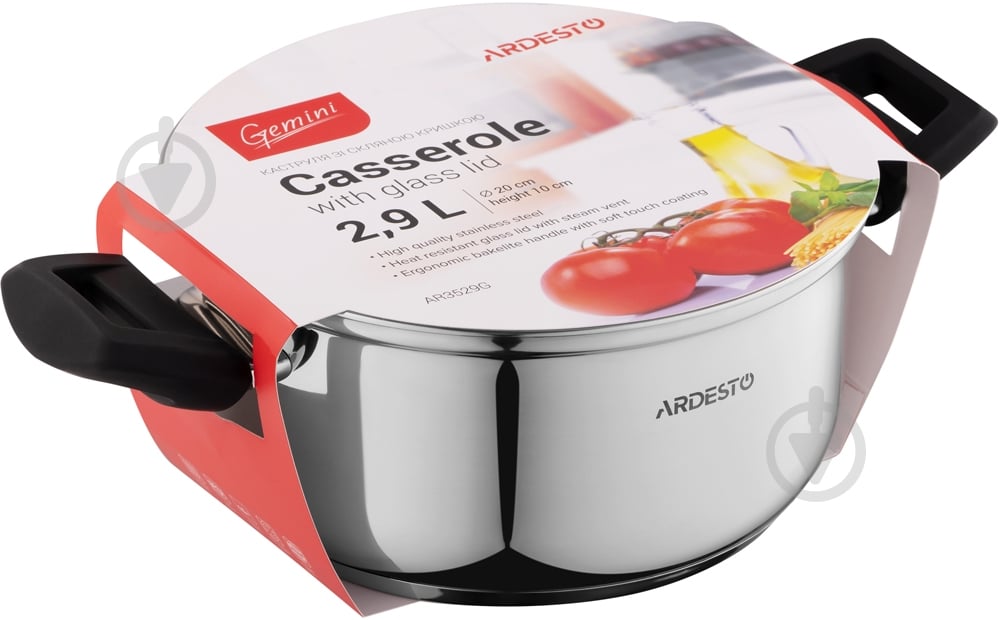 Каструля Ardesto Gemini 2.9 л AR3529G - фото 4