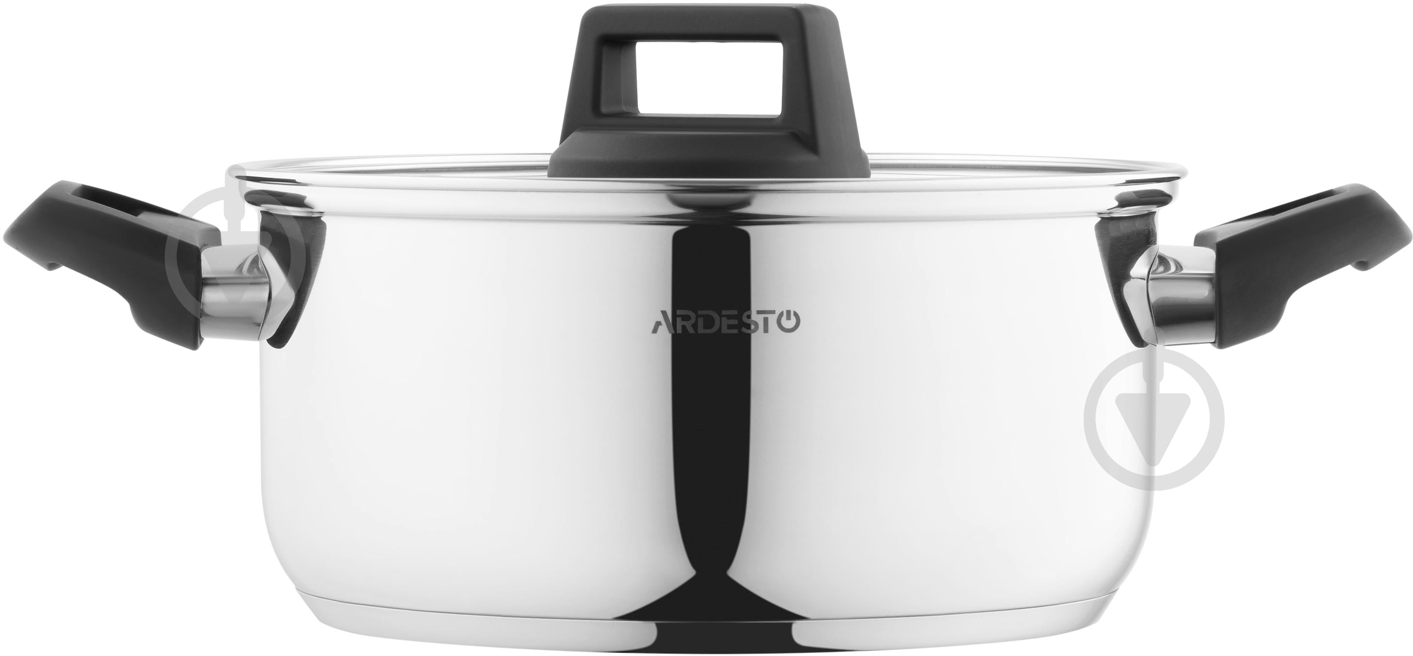 Кастрюля Ardesto Gemini Piemonte 3,8 л нержавеющая сталь AR3538G - фото 3