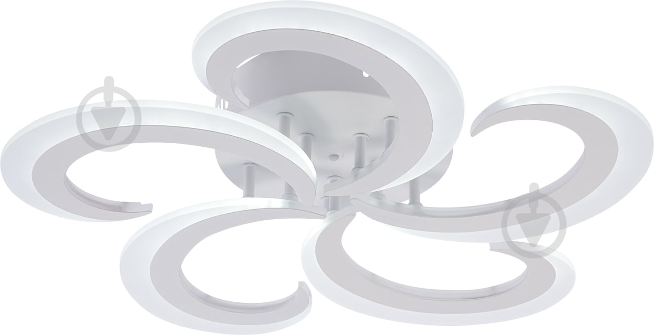 Люстра светодиодная ELIOS Bloom, с пультом 70 Вт 101 Белая DL1006 - фото 1