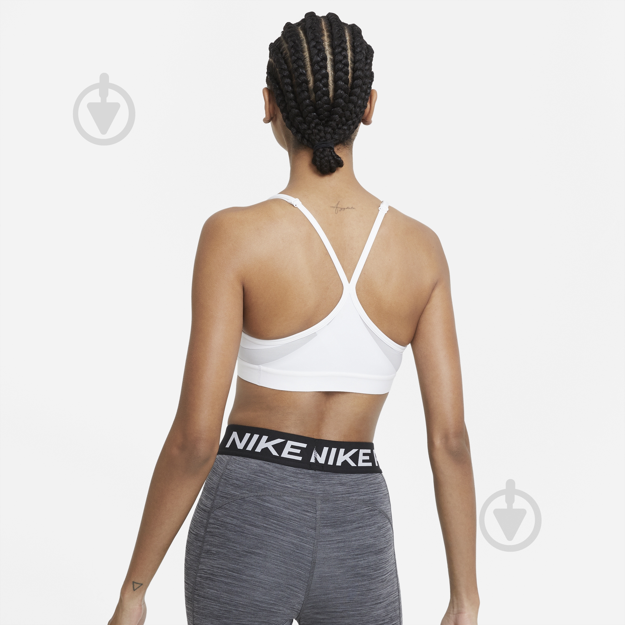Бра Nike INDY BRA V-NECK CZ4456-100 р.M белый - фото 2