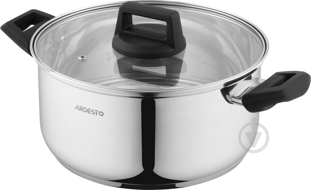 Каструля Ardesto Gemini 5.1 л AR3551G - фото 1