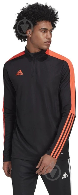 Джемпер Adidas HU0325 р.2XL чорний - фото 1