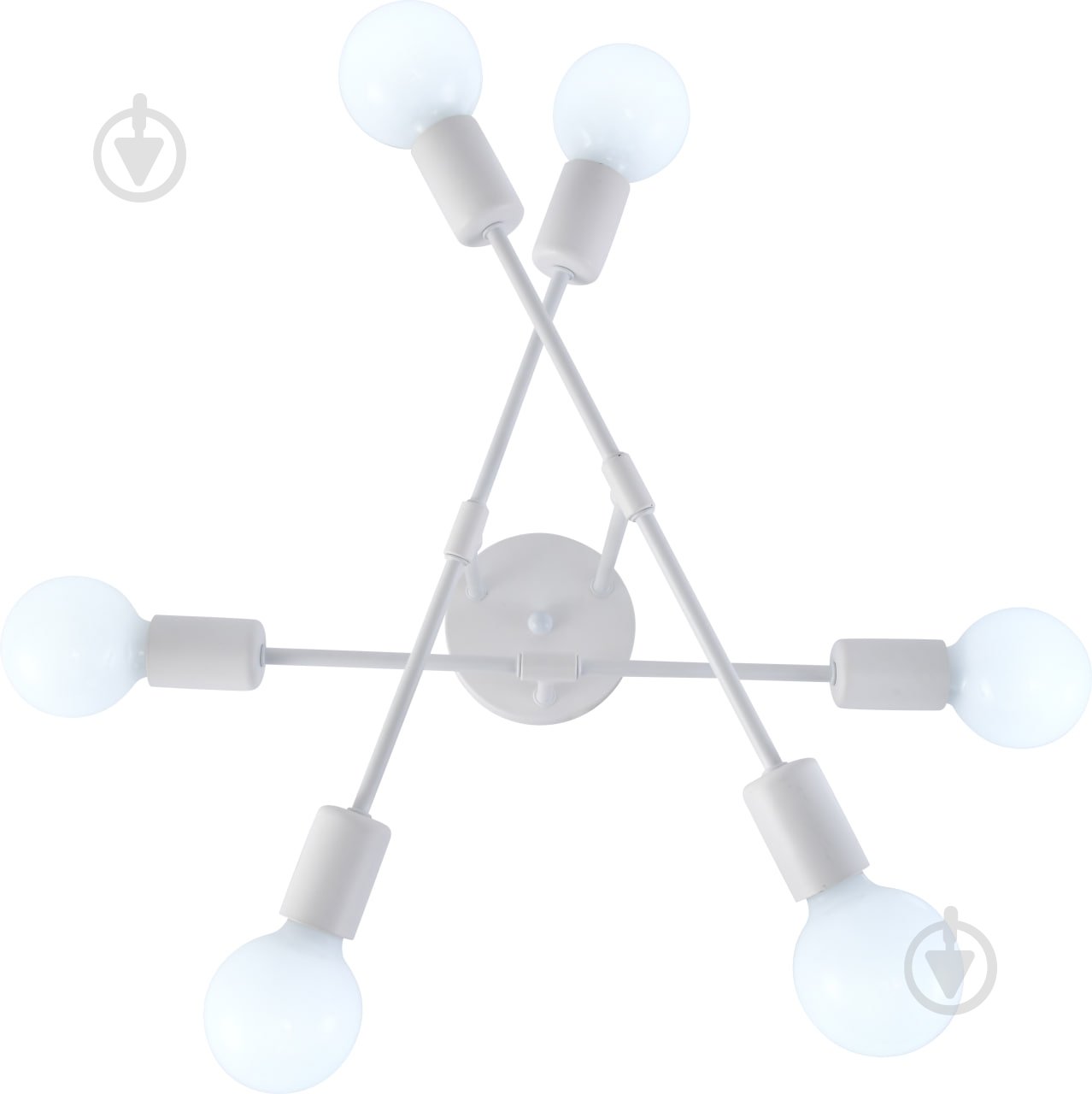 Люстра ELIOS 6x6 Вт E27 101 Белая DL1015 - фото 4