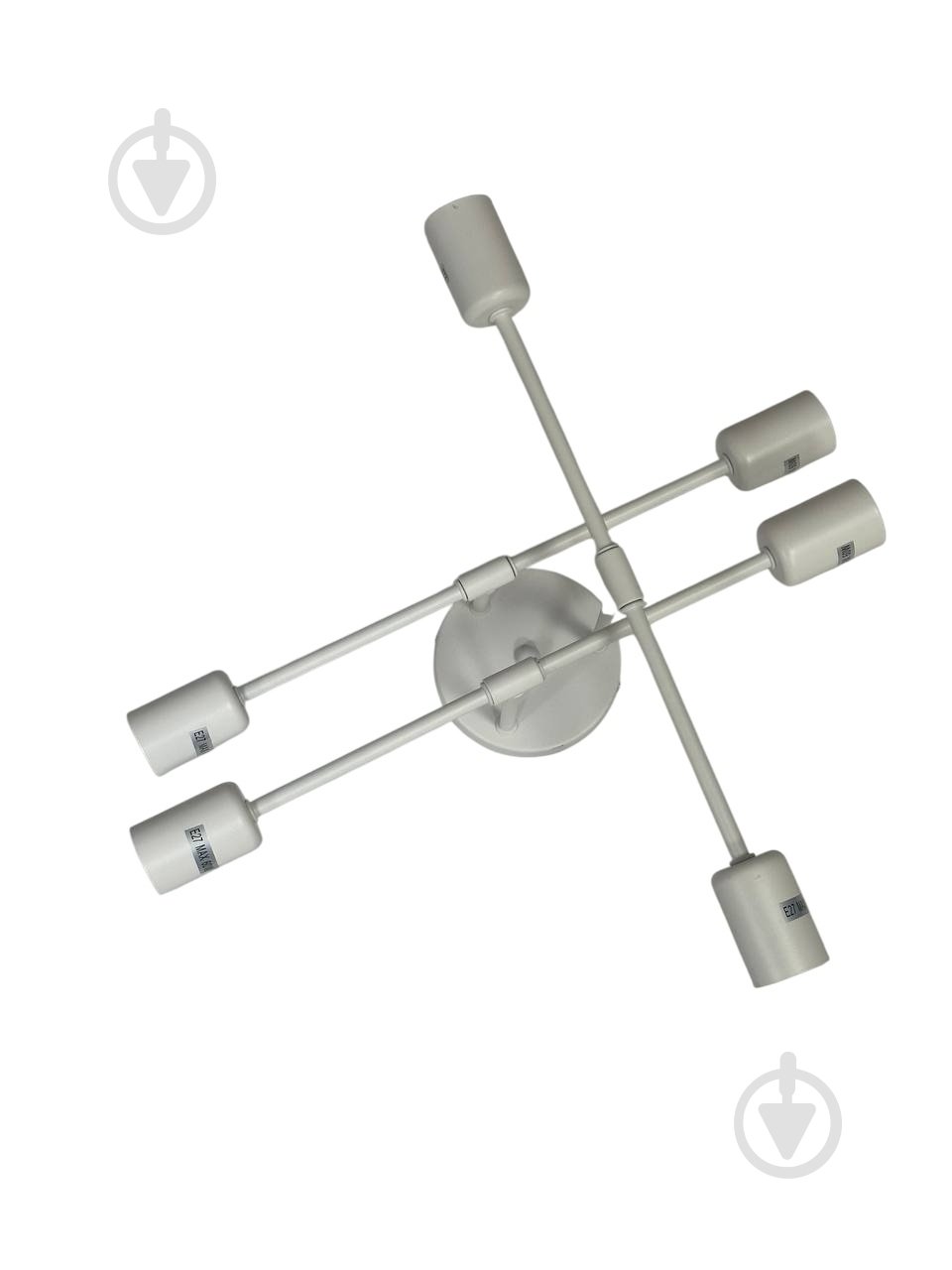 Люстра ELIOS 6x6 Вт E27 101 Белая DL1015 - фото 5