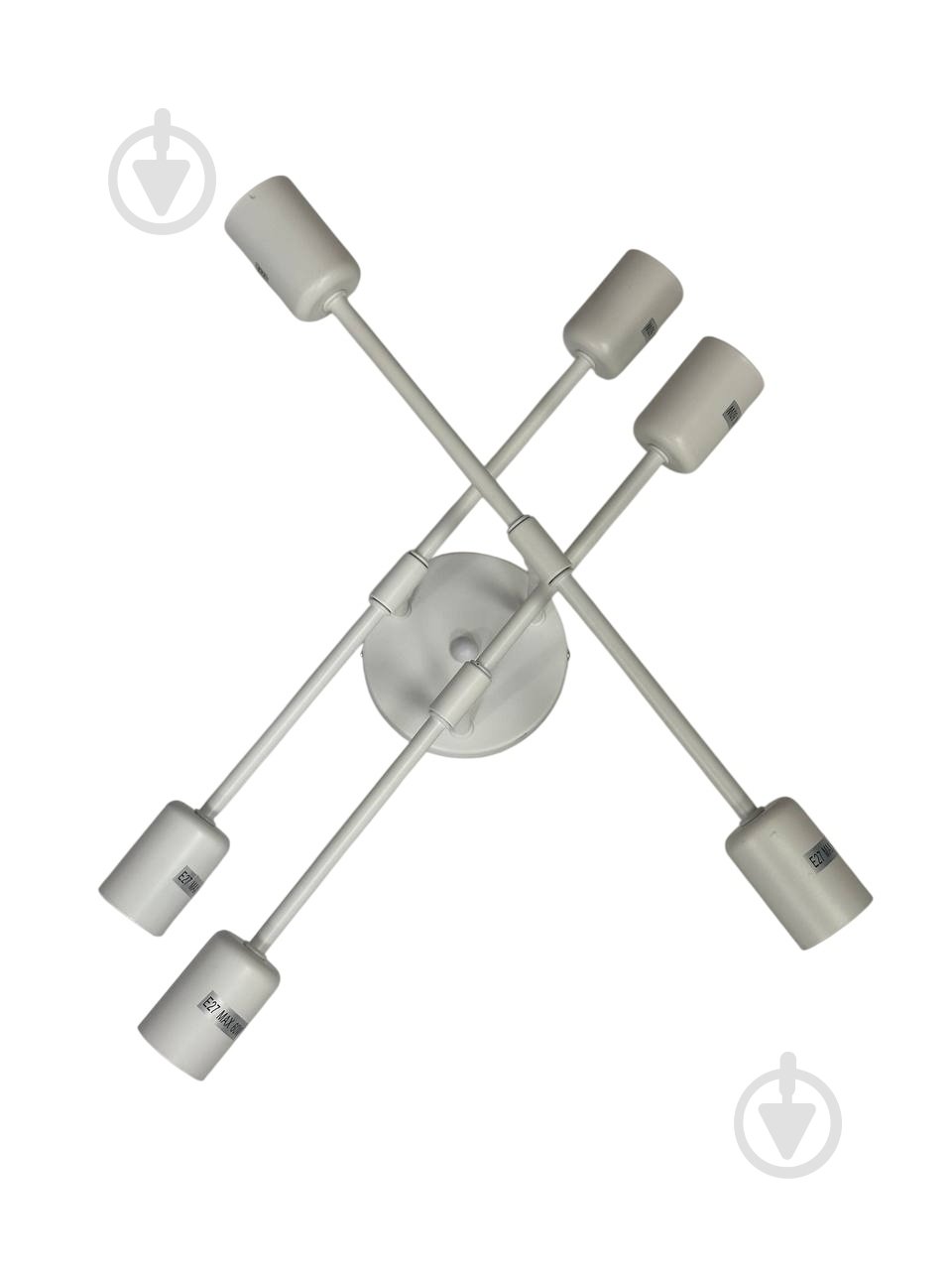 Люстра ELIOS 6x6 Вт E27 101 Белая DL1015 - фото 6