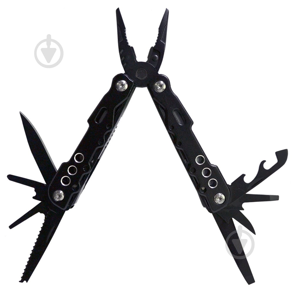 Мультитул раскладной Werk 13 в 1 black - MFT-131PBW 121681 - фото 1 Мультитул раскладной Werk 13 в 1 black - MFT-131PBW 121681 - фото 1