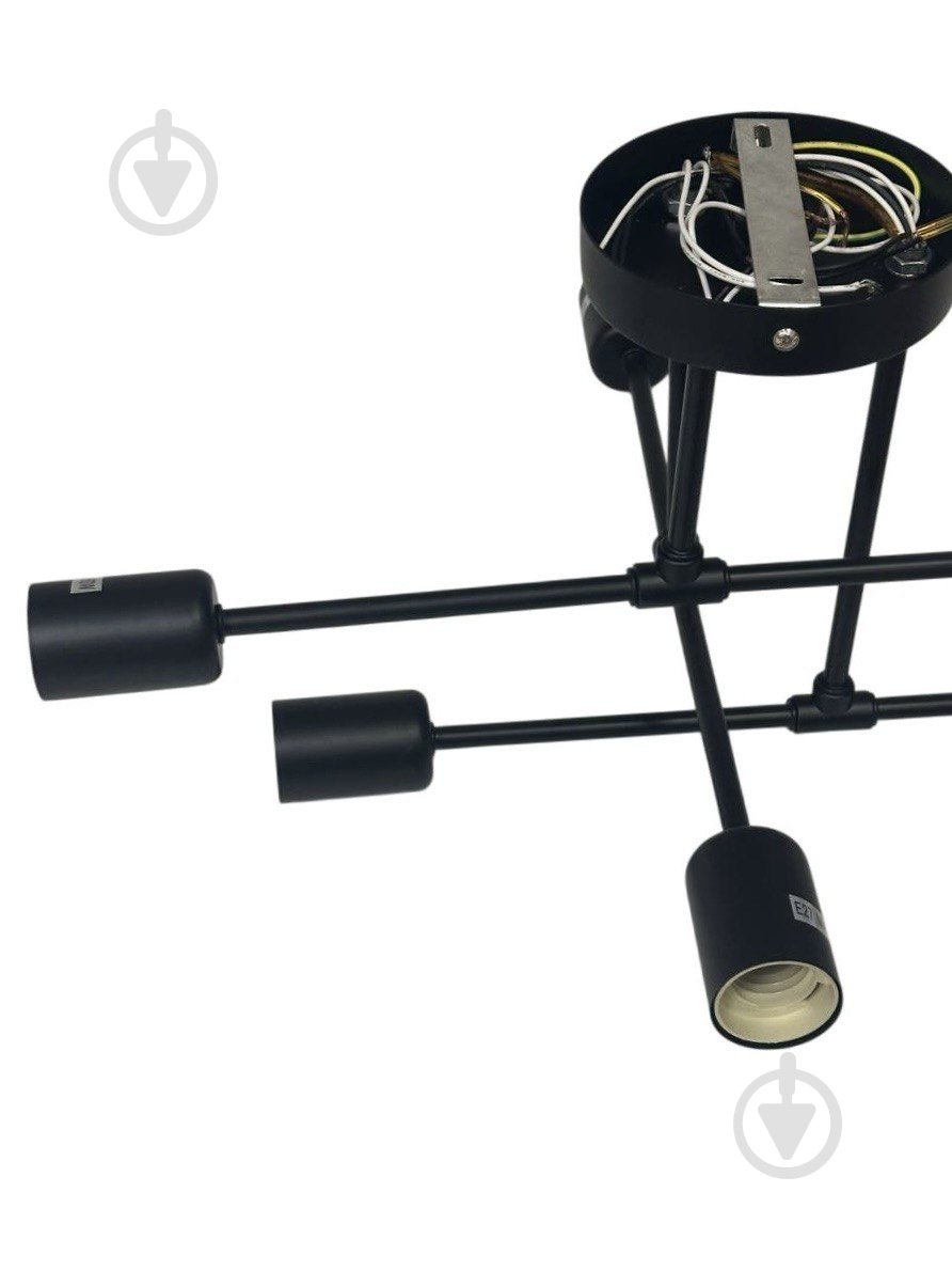 Люстра ELIOS 6x5 Вт E27 [019] Black DL1016 - фото 7