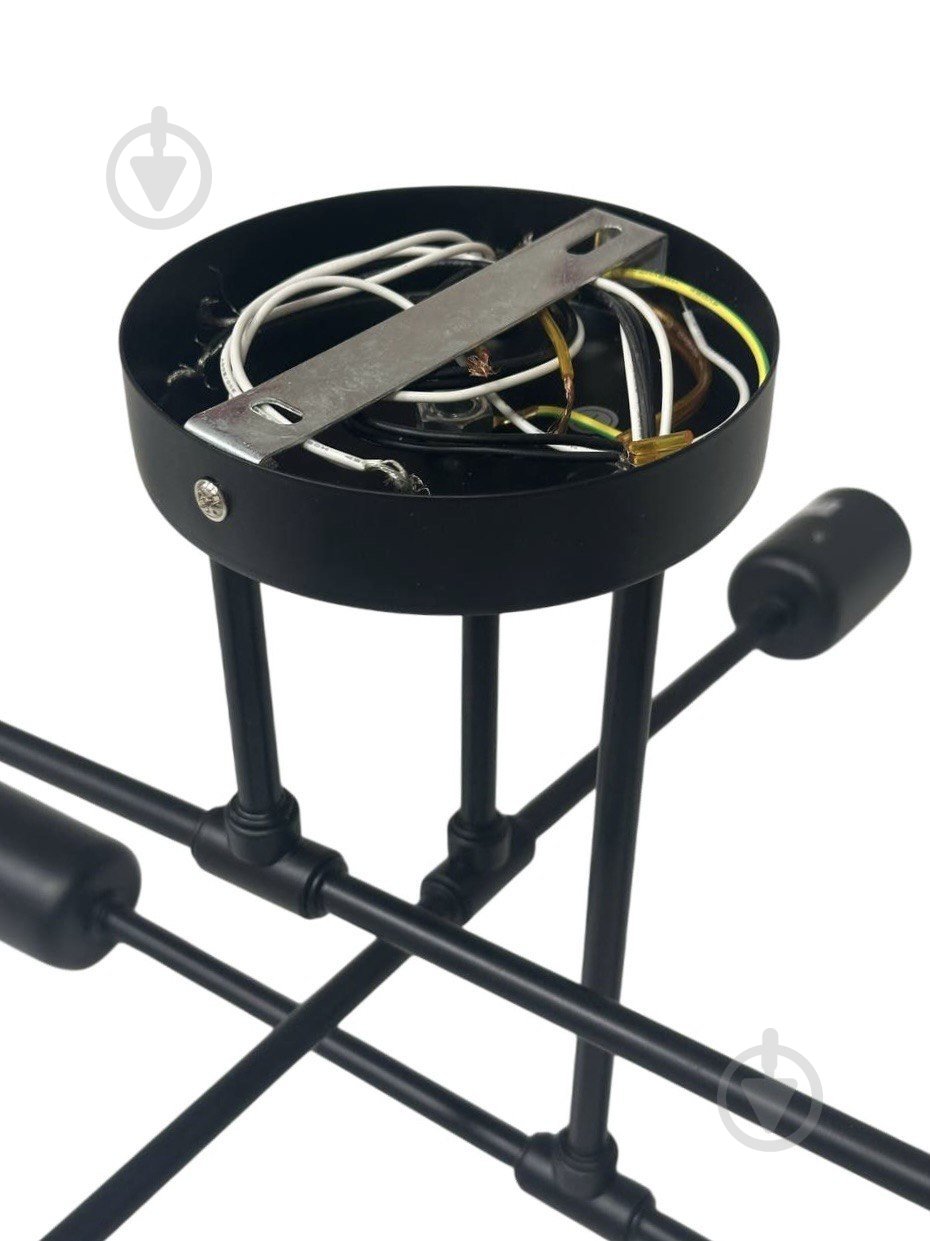 Люстра ELIOS 6x5 Вт E27 [019] Black DL1016 - фото 8