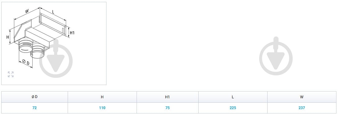 Пленум настенный Вентс Флексивент 0833200х55/63 - фото 2 Пленум настенный Вентс Флексивент 0833200х55/63 - фото 2
