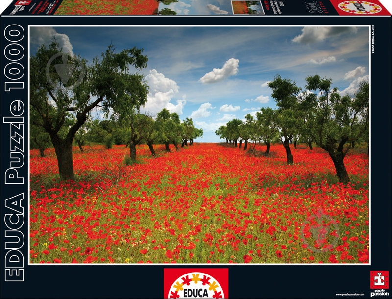 Пазл Educa Макове поле EDU-15992 - фото 1