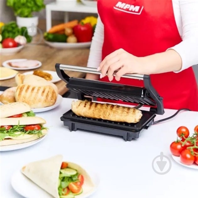 Гриль электрический MPM MGR-13M - фото 9