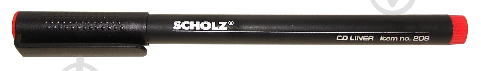 Маркер для CD-дисков SCHOLZ 0,6 мм красный - фото 1