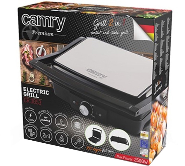 Гриль электрический Camry CR-3053 - фото 9